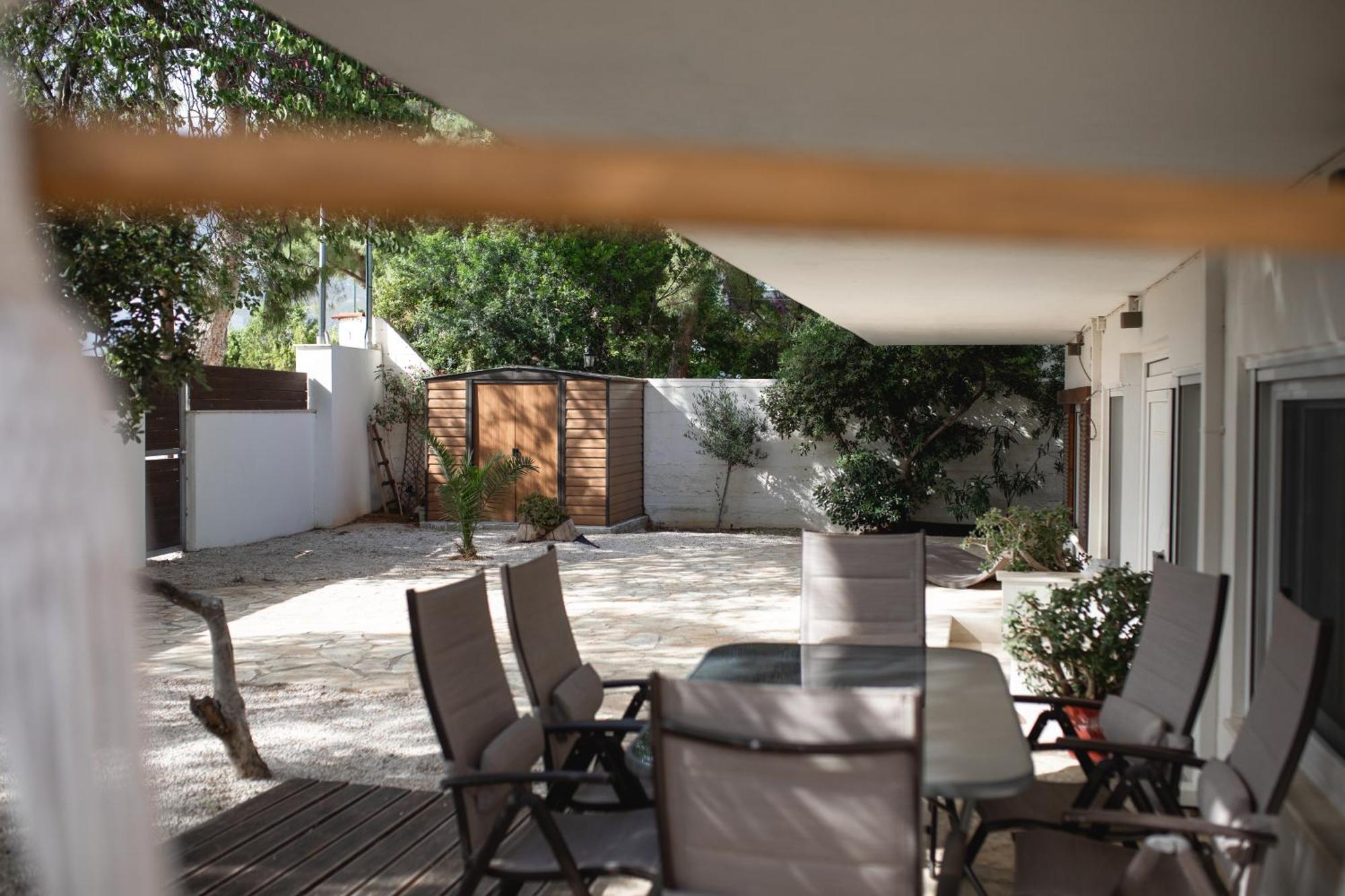 Rafia Loft Loutraki, Garden & Pool Table - Beach ภายนอก รูปภาพ