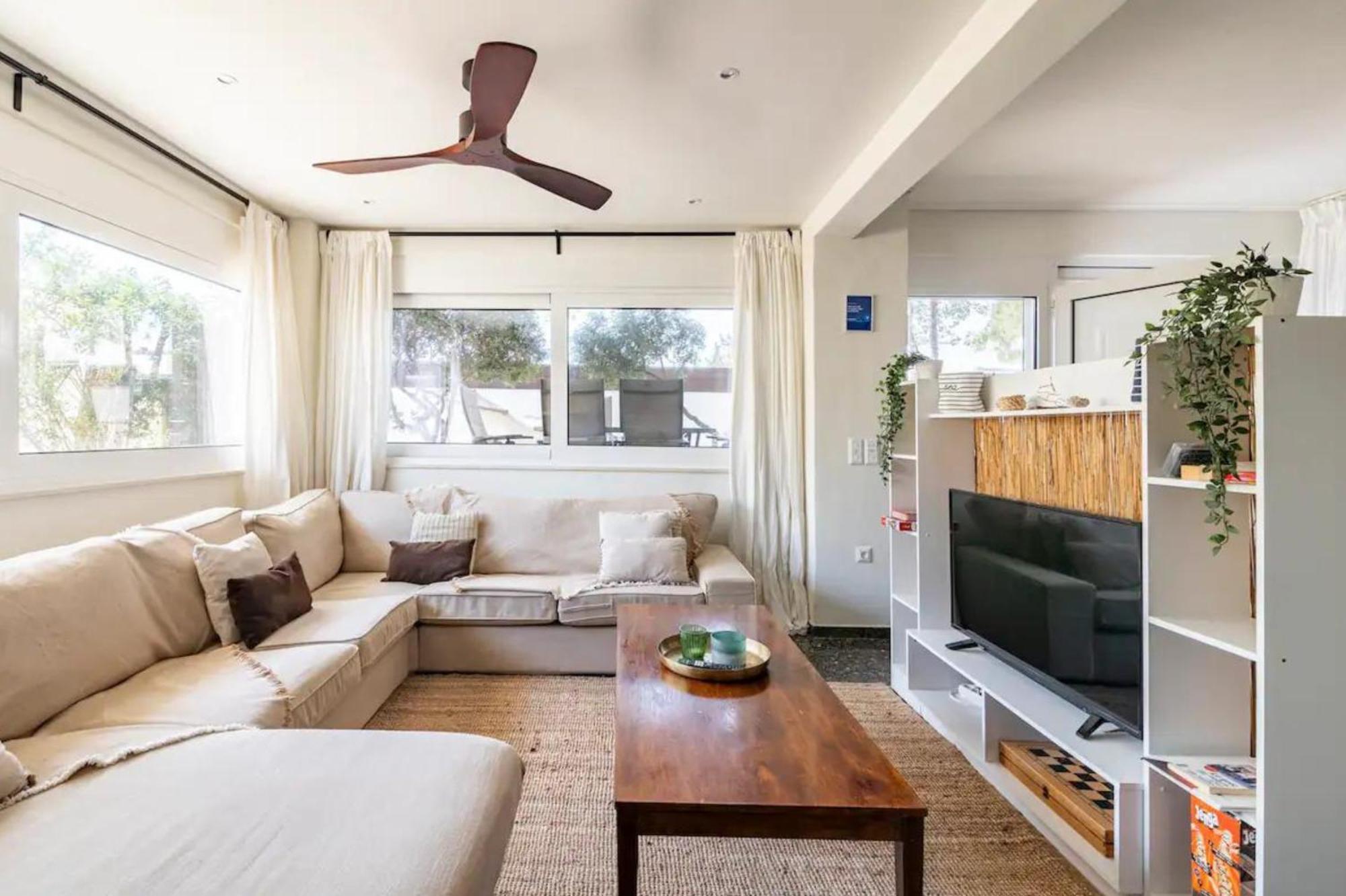 Rafia Loft Loutraki, Garden & Pool Table - Beach ภายนอก รูปภาพ